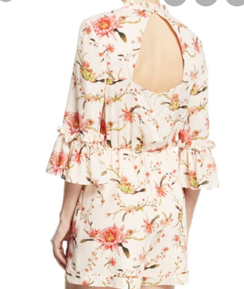 Rachel Zoe Silk Romper - Picture 2 of 14
